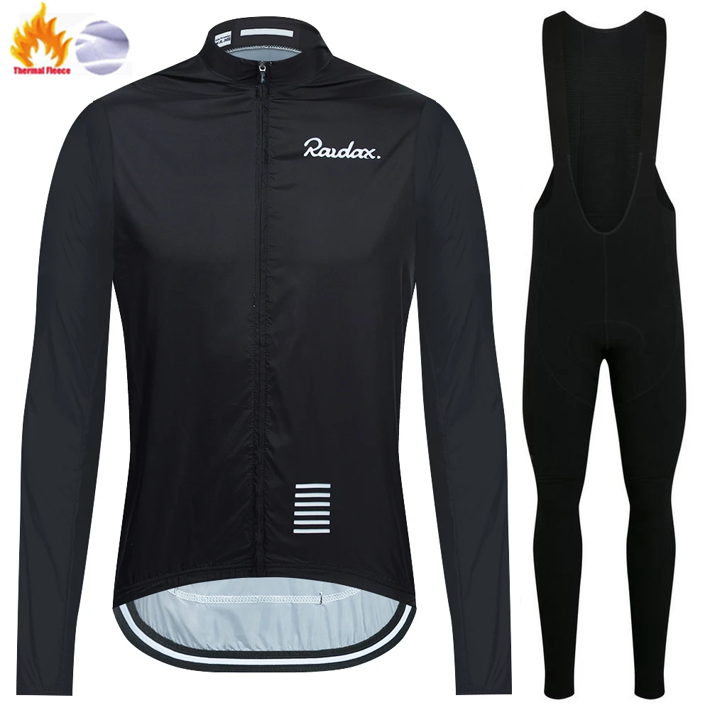 Mountain Biking Jacket - Осенне-зимний ветрозащитный флисовый мужской костюм Raudax