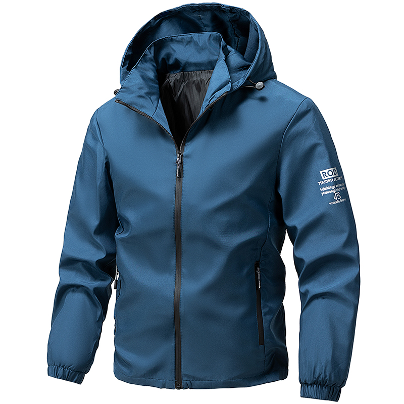 Mountain Biking Jacket - Мужская куртка с капюшоном для активного