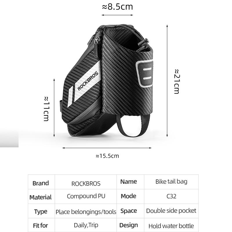 ROCKBROS Велосипедная задняя с – обзор и цена Mountain Biking Waist Pack