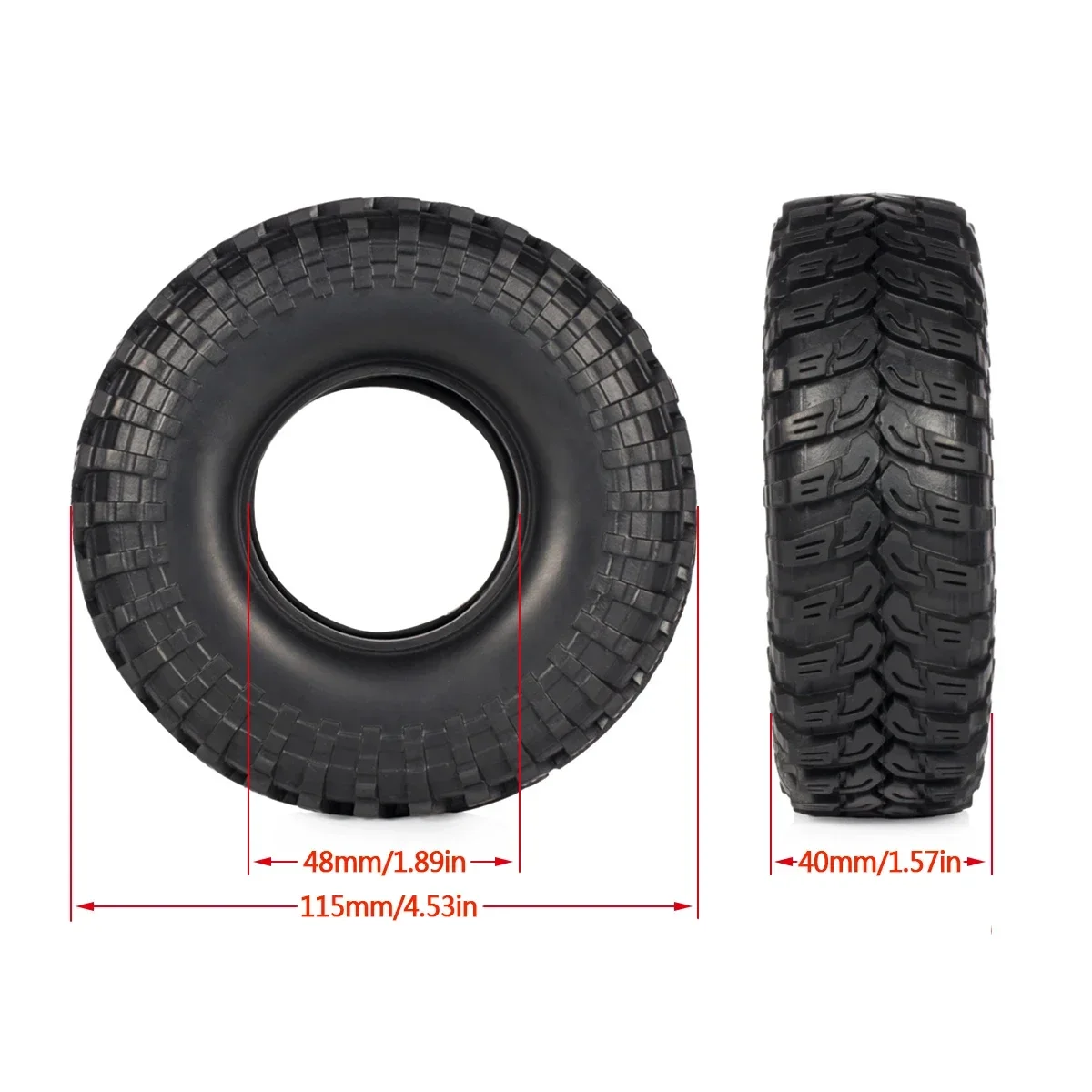 4 шт., 115 мм, 1,9 дюйма, рези – обзор и цена Tire Insert Foam